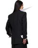 EGONlab EGONlab Black Oversized Tailored Blazer - 3