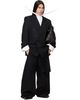 EGONlab EGONlab Black Oversized Tailored Blazer - 5