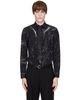EGONlab EGONlab Black Shoulder Pads Shirt - 1