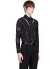 EGONlab EGONlab Black Shoulder Pads Shirt - 2