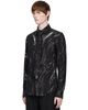 EGONlab EGONlab Black Shoulder Pads Shirt - 5