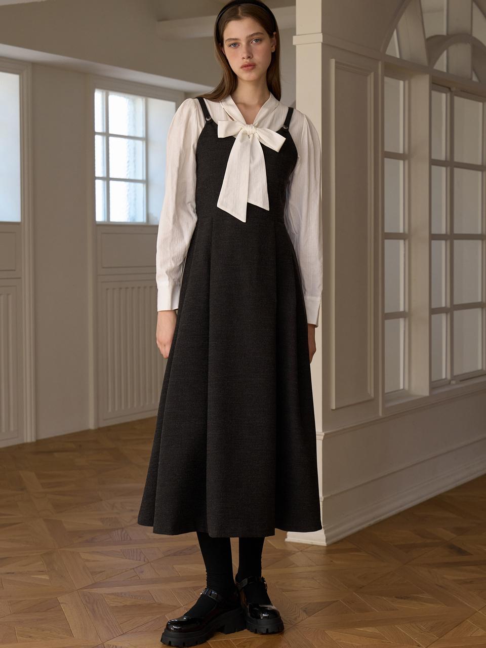 EIGHT DAYS A WEEK Long Dress Black AD336