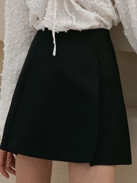 EIGHT DAYS A WEEK Mini Pleated Skirt_Black