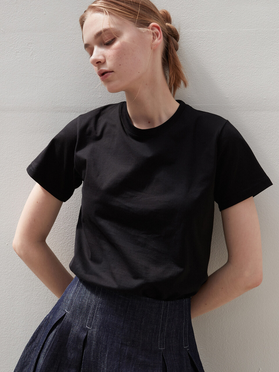 EIGHT DAYS A WEEK Silket Shirt_Black