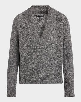 Eileen Fisher Alpaca Wool-Organic Cotton Sweater