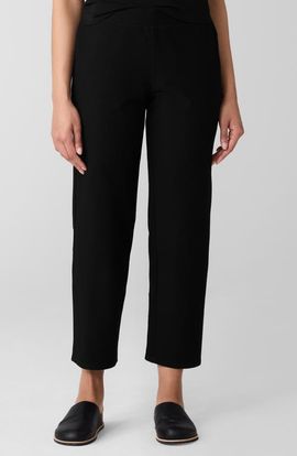 Eileen Fisher Eileen Fisher Ankle Straight Leg Stretch Pants