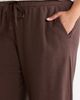 Eileen Fisher Eileen Fisher Ankle Wide Leg Drawstring Pants - 4