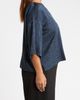 Eileen Fisher Eileen Fisher BATEAU NECK BOX TOP WITH 3/4 S - 3