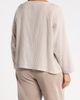 Eileen Fisher Eileen Fisher Bateau Neck Boxy Wool Blend Top - 2