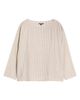 Eileen Fisher Eileen Fisher Bateau Neck Boxy Wool Blend Top - 5