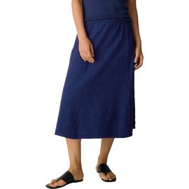 Eileen Fisher Eileen Fisher Box Weave Stretch Organic Cotton Midi Skirt
