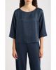 Eileen Fisher Eileen Fisher Boxy Silk Top - 1