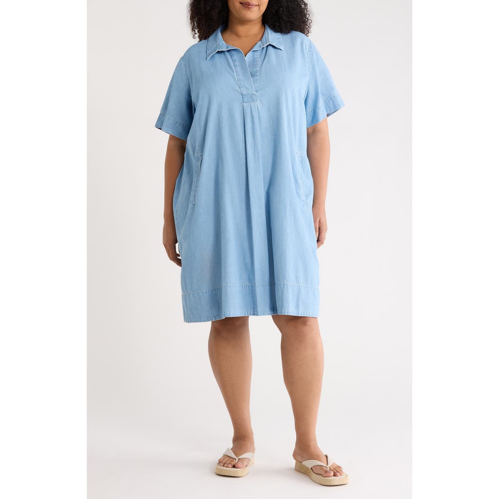 Eileen Fisher Eileen Fisher Classic Chambray Shift Dress