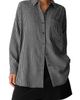 Eileen Fisher Eileen Fisher Classic Collar Longline Button-Up Shirt - 1