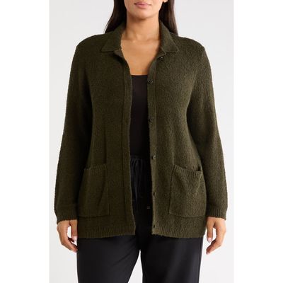Eileen Fisher Eileen Fisher Cotton & Cashmere Blend Cardigan