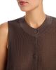 Eileen Fisher Eileen Fisher Cotton & Silk Knit Vest - 4
