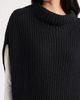 Eileen Fisher Eileen Fisher Cotton Blend Rib Poncho - 4