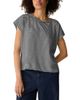 Eileen Fisher Eileen Fisher Cotton Crewneck Cap Sleeve Top - 1