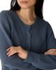 Eileen Fisher Eileen Fisher Cotton Crewneck Cardigan Sweater - 4