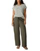 Eileen Fisher Eileen Fisher Cotton Linen Drawstring Pants - 2