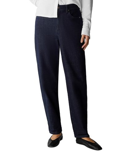 Eileen Fisher Eileen Fisher Cotton Stretch Denim Ankle Lantern Pants
