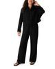 Eileen Fisher Eileen Fisher Cotton Stretch Drawstring Straight Leg Pants - 2