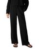 Eileen Fisher Eileen Fisher Cotton Stretch Drawstring Straight Leg Pants - 3