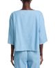 Eileen Fisher Eileen Fisher Cotton Twill Boat Neck Top - 3