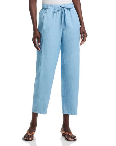 Eileen Fisher Eileen Fisher Cotton Twill Lantern Cargo Pants