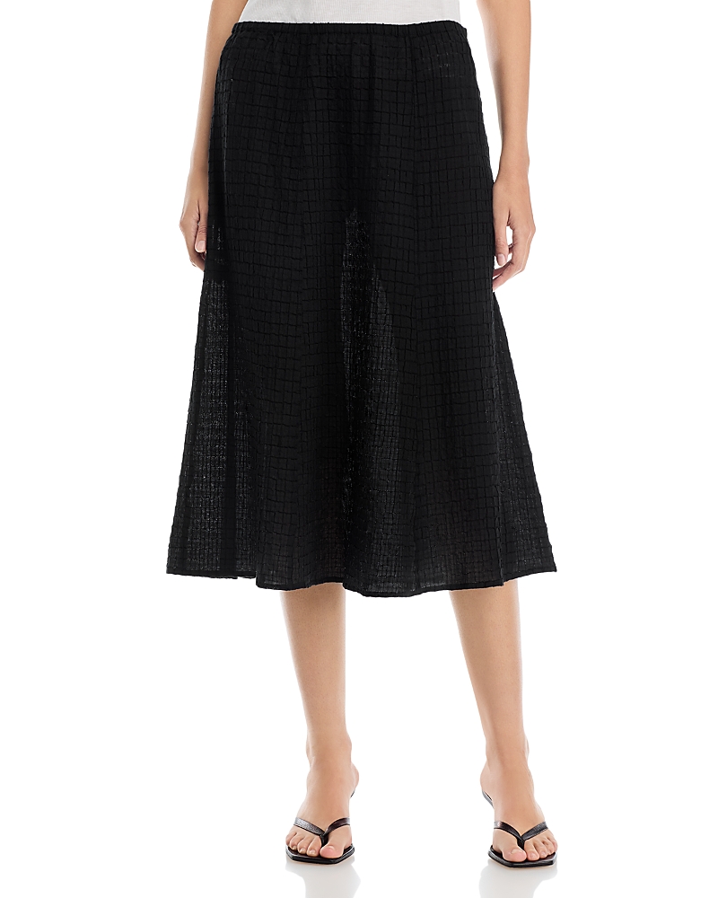 Eileen Fisher Eileen Fisher Cotton Voilie Box Midi Skirt