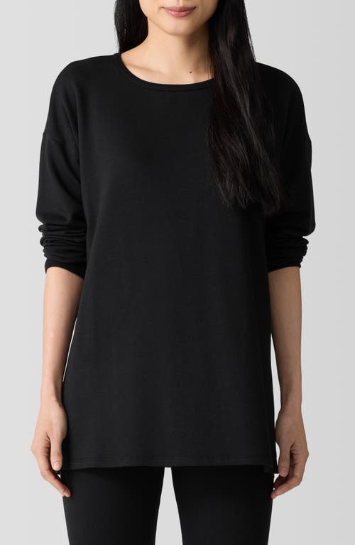 Eileen Fisher Eileen Fisher Crewneck Long Sleeve Longline Top