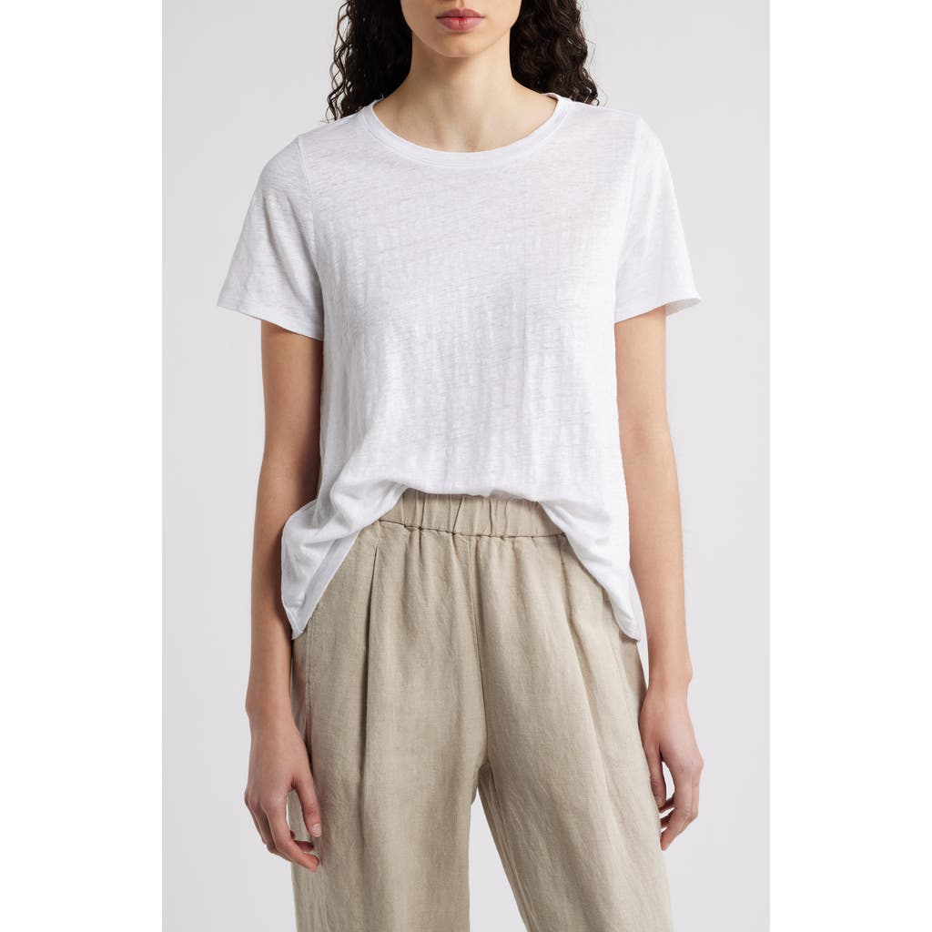 Eileen Fisher Eileen Fisher Crewneck Organic Linen T-Shirt