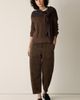 Eileen Fisher Eileen Fisher Crewneck Ribbed Wool Sweater - 4
