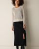 Eileen Fisher Eileen Fisher Crewneck Semisheer Sweater - 4