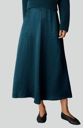 Eileen Fisher Eileen Fisher Crinkled Maxi Skirt