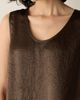 Eileen Fisher Eileen Fisher Crinkled Satin Shell - 3