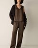 Eileen Fisher Eileen Fisher Crinkled Satin Shell - 4