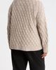 Eileen Fisher Eileen Fisher Diamond Cable Mock Neck Sweater - 2