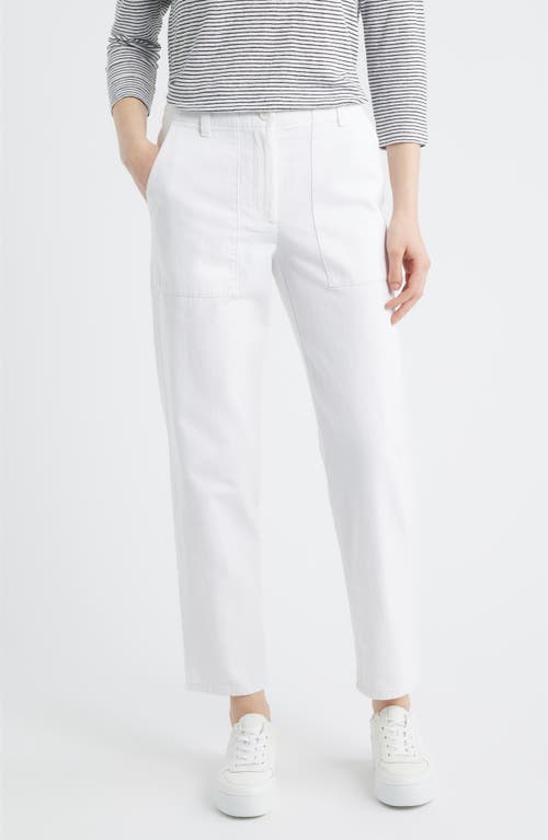 Eileen Fisher Eileen Fisher Easy Tapered Organic Cotton Pants