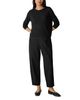Eileen Fisher Eileen Fisher Flex Ponte Ankle Length Lantern Pants - 2
