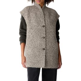 Eileen Fisher Eileen Fisher High Collar Alpaca and Wool Vest