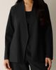 Eileen Fisher Eileen Fisher HIGH COLLAR CUT-AWAY JACKET - 1