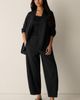 Eileen Fisher Eileen Fisher HIGH COLLAR CUT-AWAY JACKET - 4