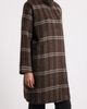 Eileen Fisher Eileen Fisher High Collar Grid Alpaca Blend Coat - 3