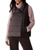 Eileen Fisher Eileen Fisher High Collar Quilted Vest - 1