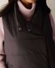 Eileen Fisher Eileen Fisher High Collar Quilted Vest - 3