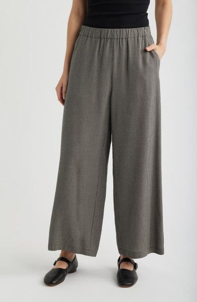 Eileen Fisher Eileen Fisher High Rise Wide Leg Ankle Pants