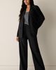 Eileen Fisher Eileen Fisher High Waist Wide Leg Wool Trousers - 4