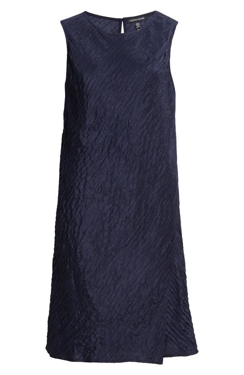 Eileen Fisher Eileen Fisher Jewel Neck Silk Dress