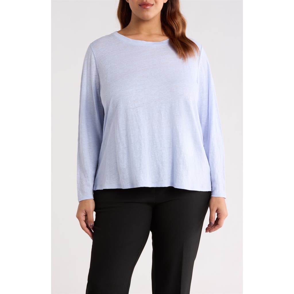 Eileen Fisher Eileen Fisher Long Sleeve Linen Top